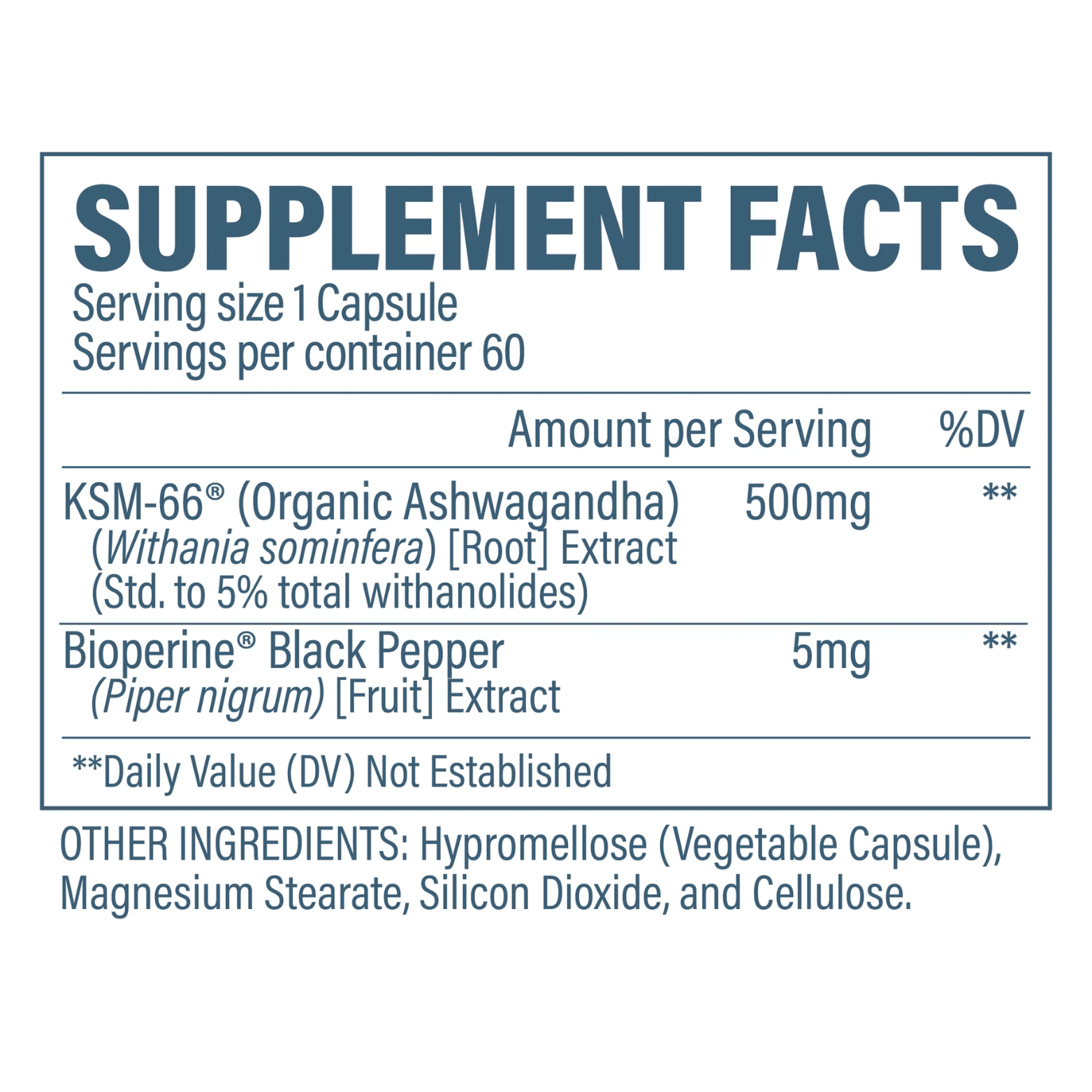 ASHWAGANDHA KSM - 66 - 60 Serving - Competitive Edge Nutrition
