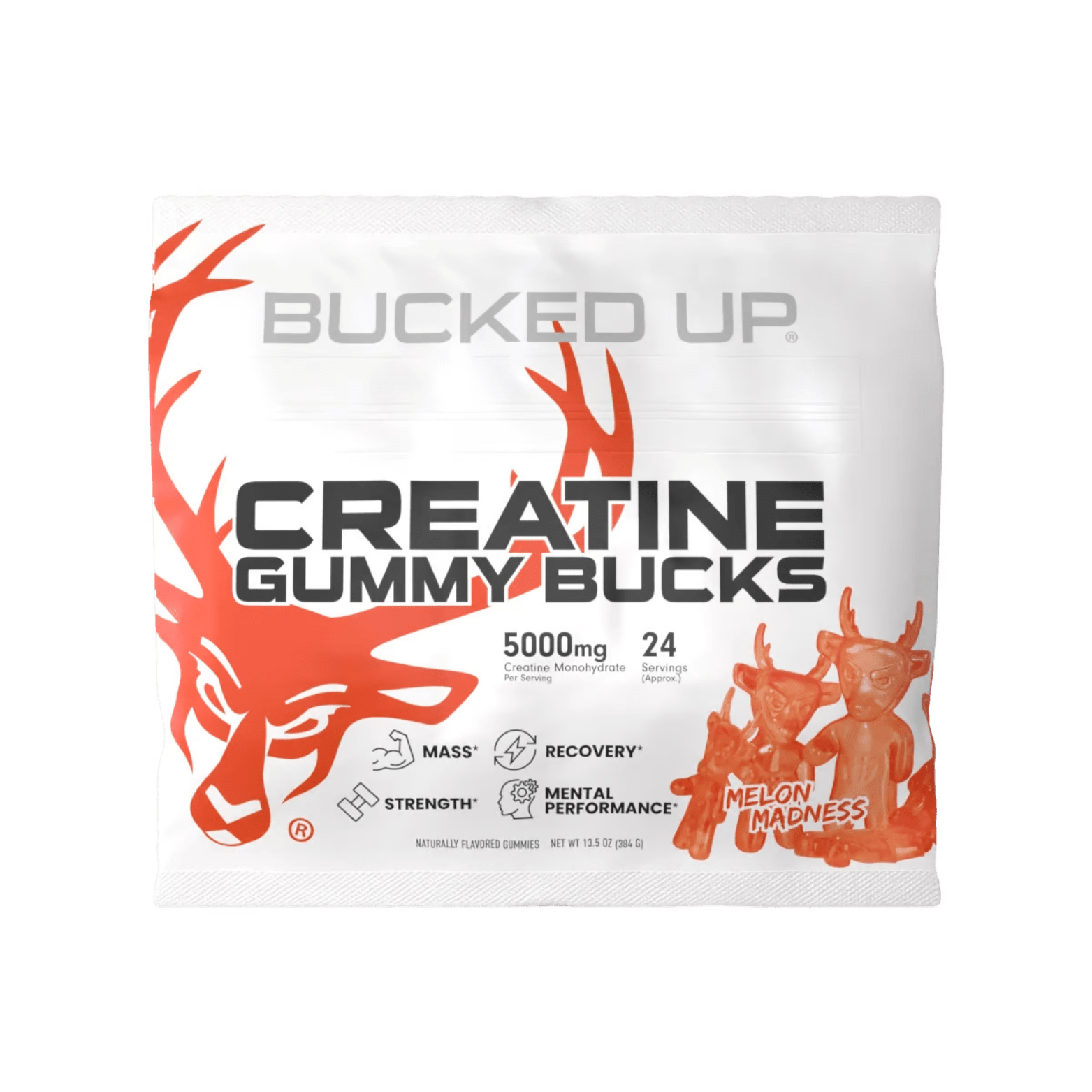 Bucked Up Creatine Gummies - Competitive Edge Nutrition