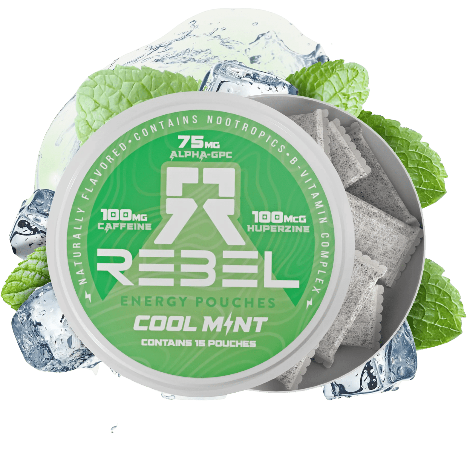 REBEL ENERGY POUCHES - 15 Pouches - Competitive Edge Nutrition