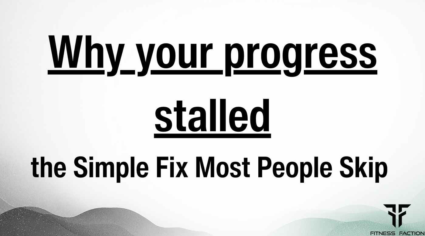 Stuck on a Plateau? Start Here (2–3 Week Reset)