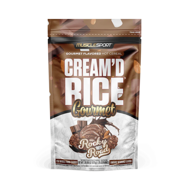 MuscleSport Cream'd Rice Gourmet — Hot Cereal