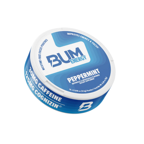 BUM Energy Focus Pouches — Nicotine Free