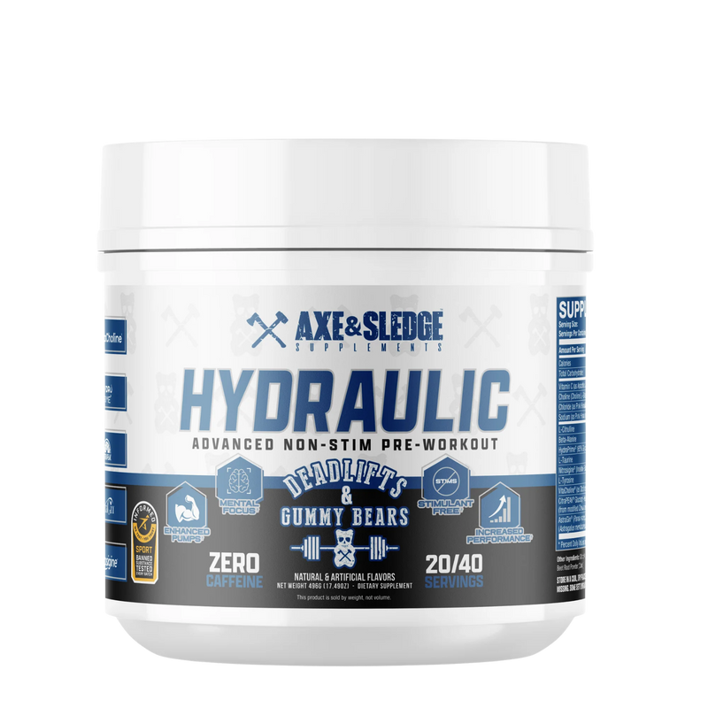 HYDRAULIC Non-Stim Pre Workout - 40/20 Serving
