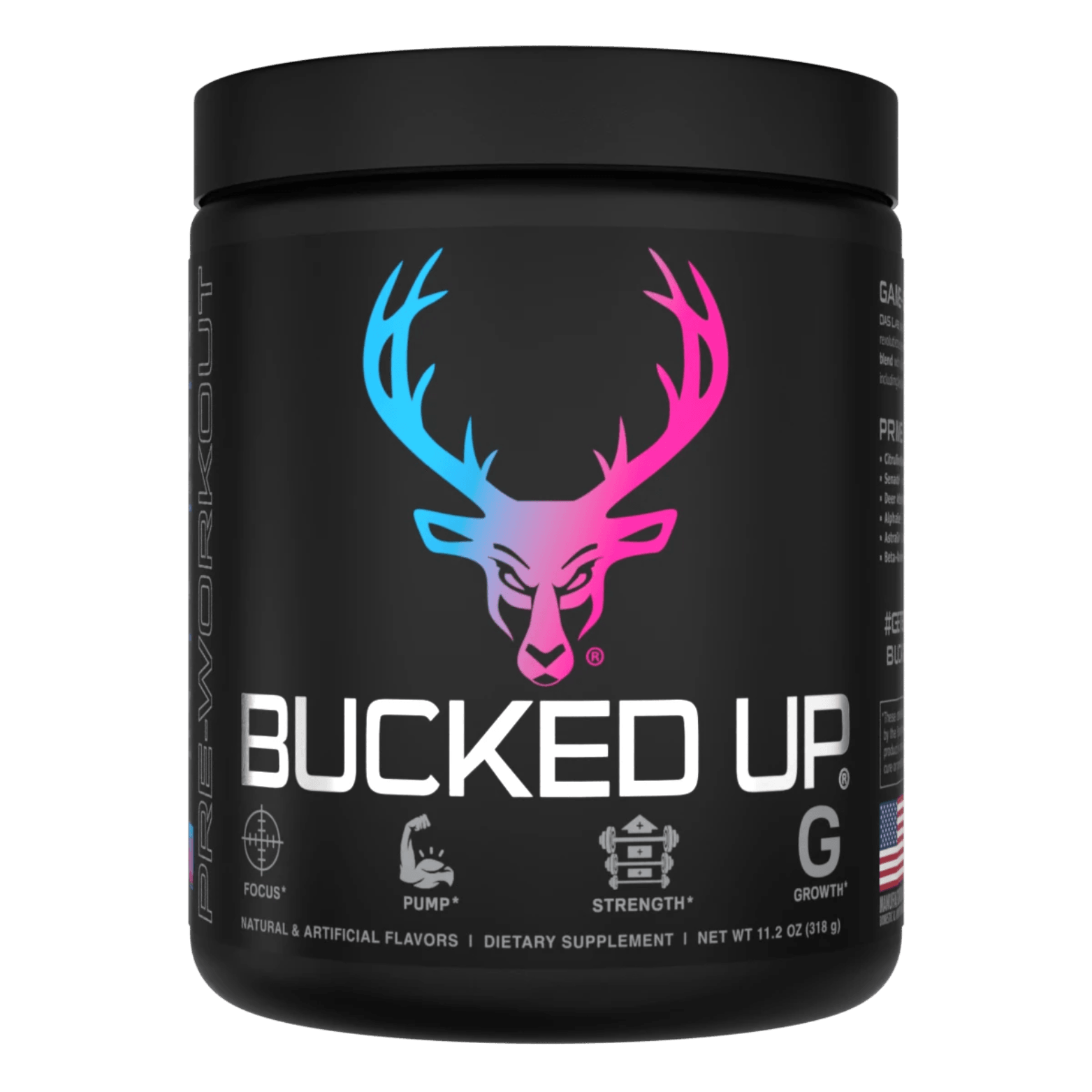 BUCKED UP PRE WORKOUT - 30 Serving - Competitive Edge Nutrition