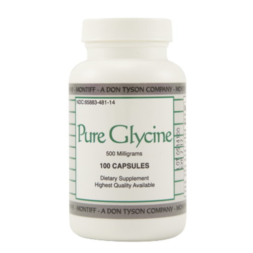 Pure Glycine - 100 Capsules