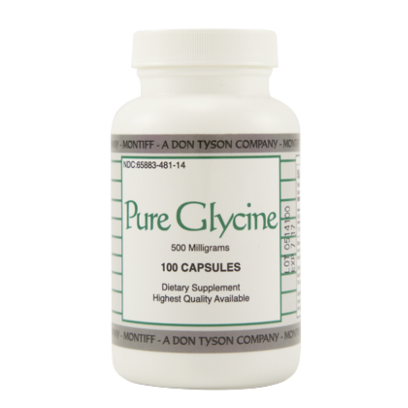 Pure Glycine - 100 Capsules