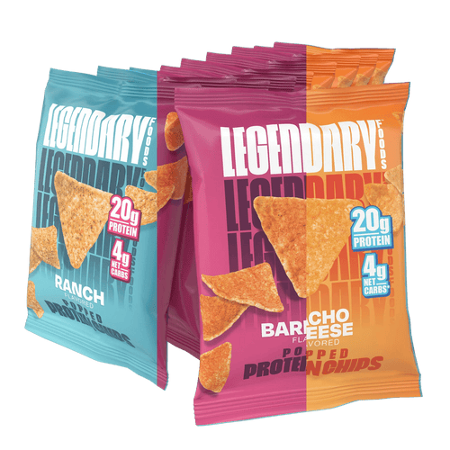 LEGENDARY POPPED PROTEIN CHIPS