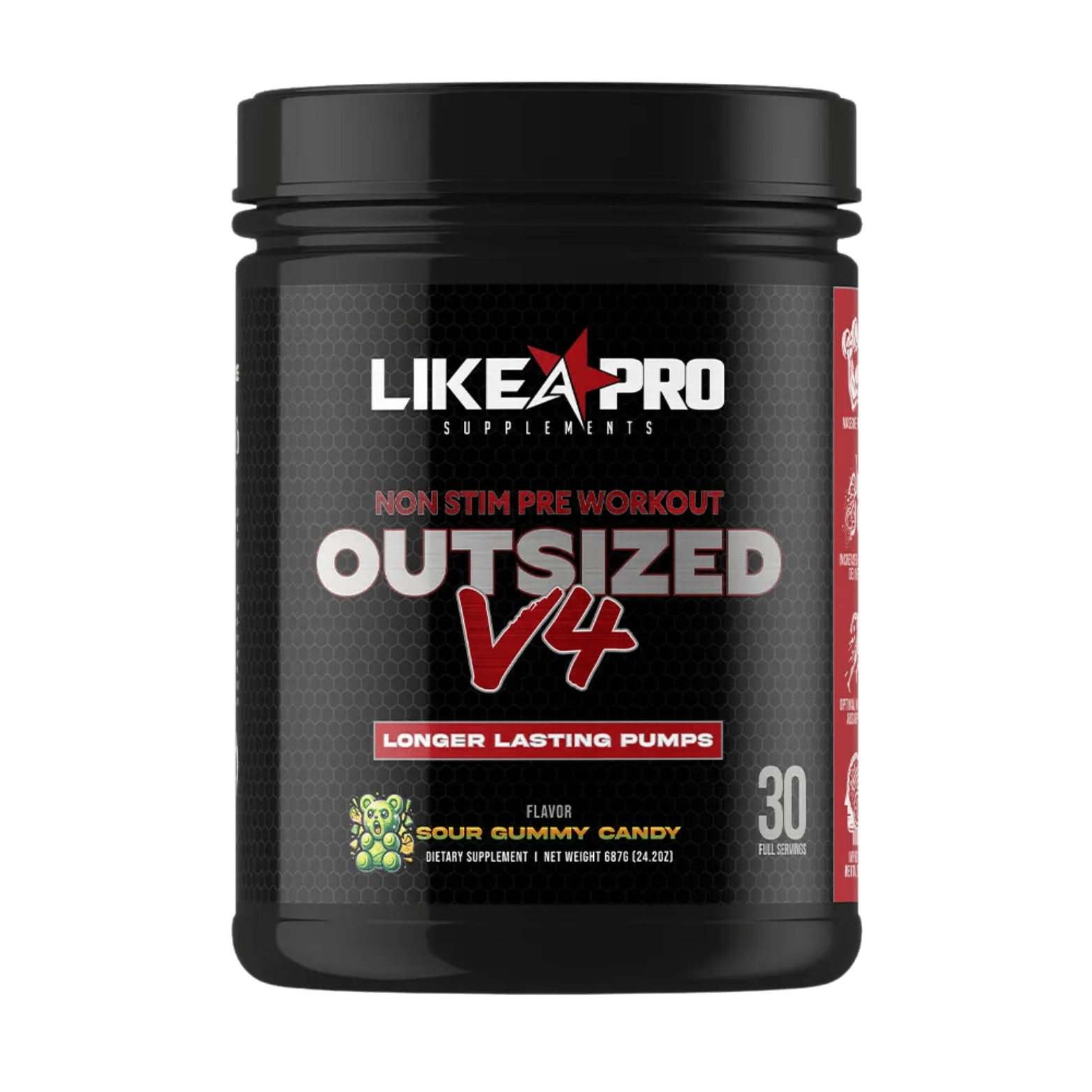 OUTSIZED V4 NON - STIM PUMP - 30 Serving - Competitive Edge Nutrition
